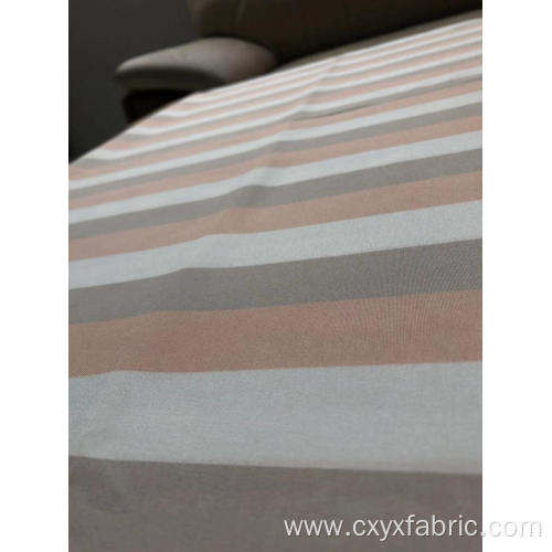 polyester yarn dyed stripe fabric